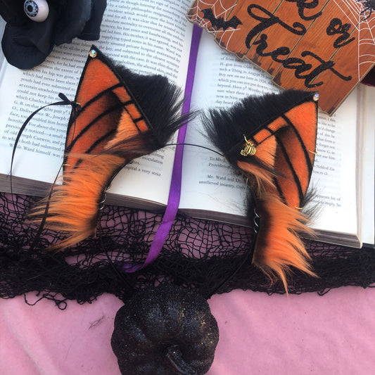 Pumpkin Bat Ears 🎃✨🌿