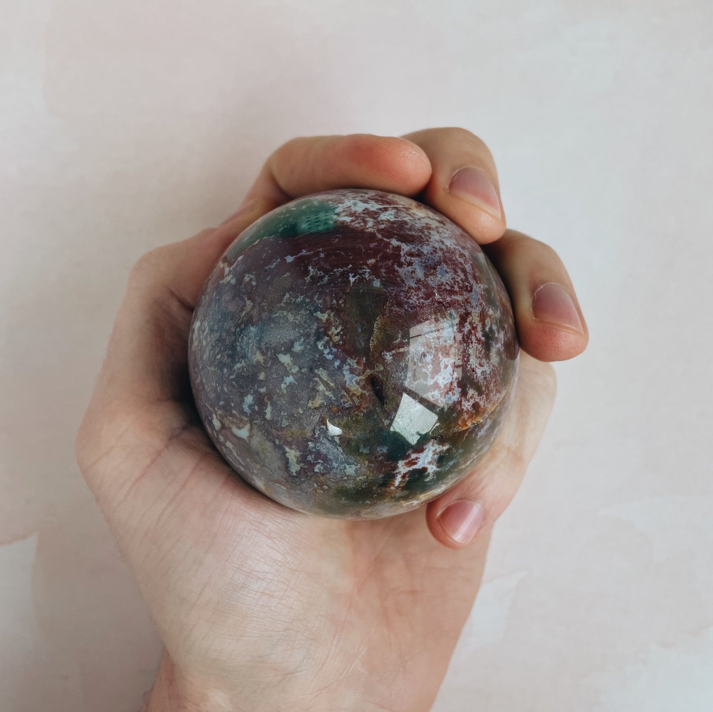 Ocean Jasper Sphere