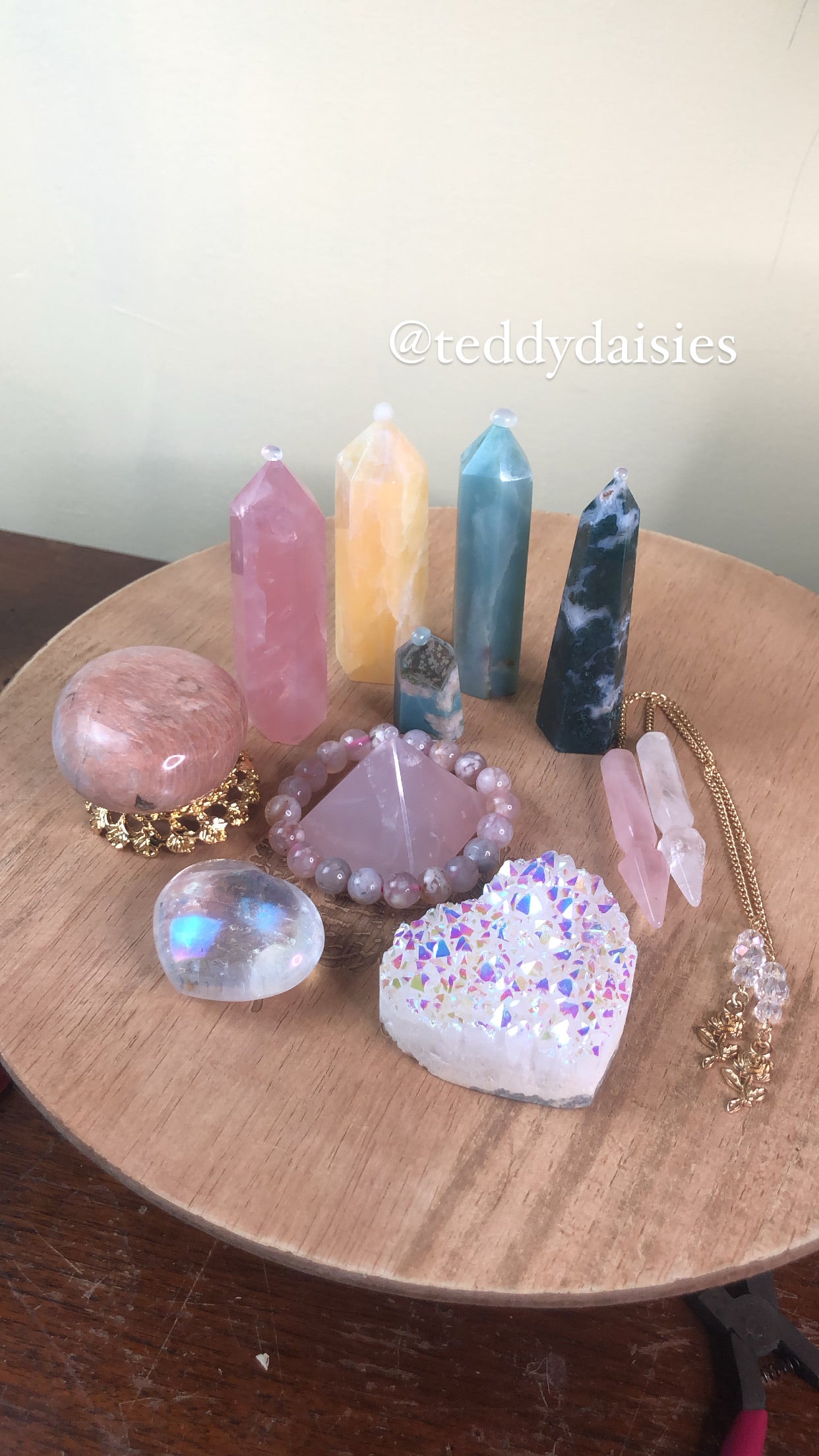 Crystal bundle for @teddydaisies