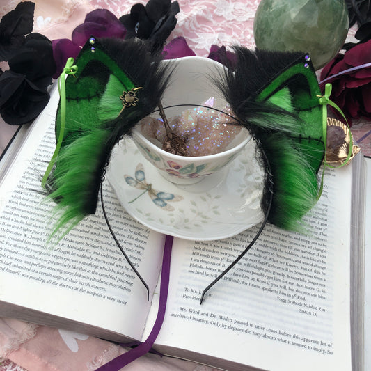 ‘In Stitches’ Petite Kitten Ears✨🌿