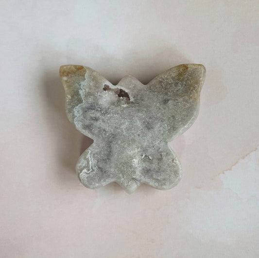 Pink Amethyst Butterfly