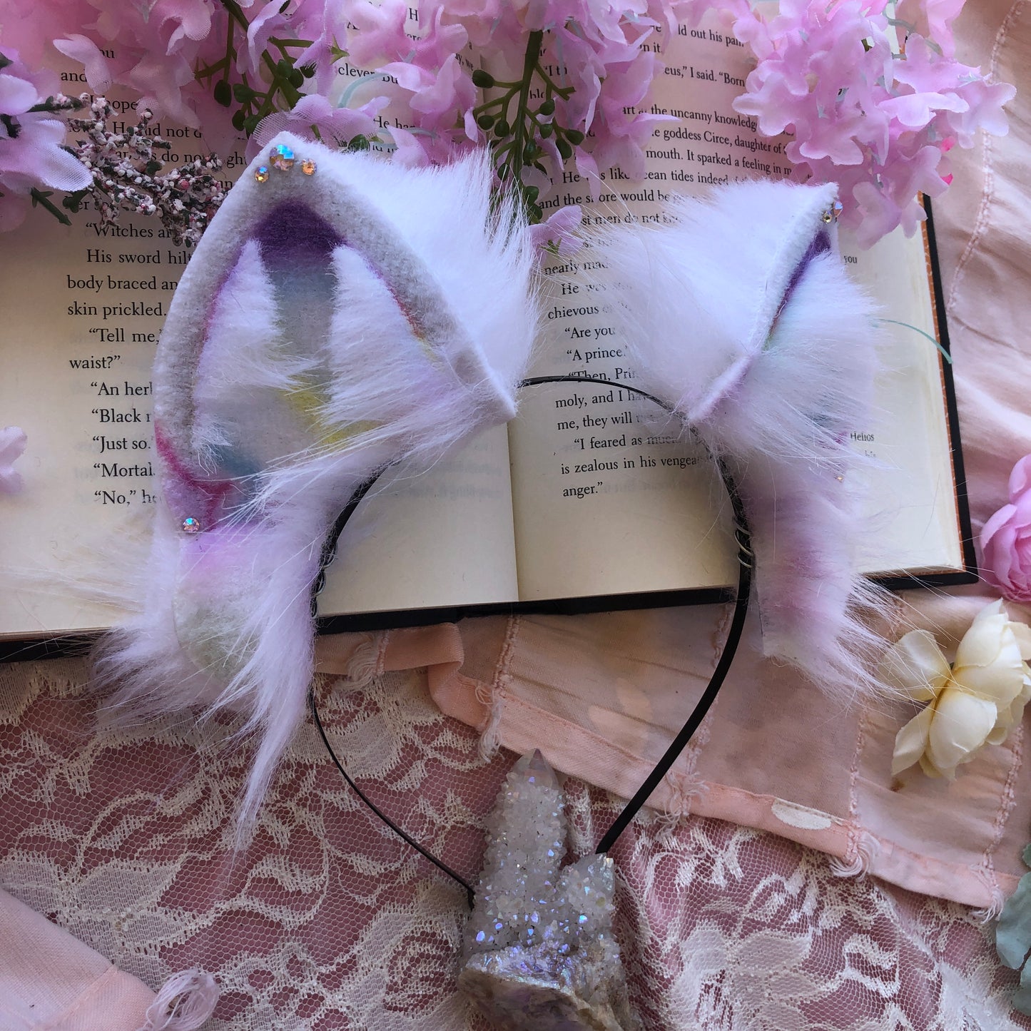 ‘Holographic’ Little Fox Ears ✨🌿