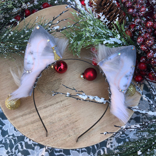Grey Small Feline Ears ✨🌿