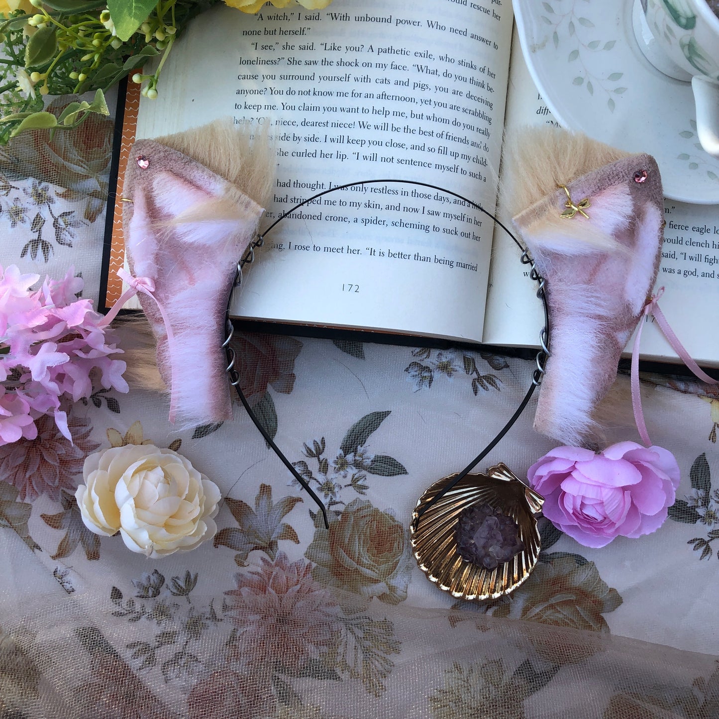 “Summer Air” Baby Foxkit Ears (Blonde)✨🍃
