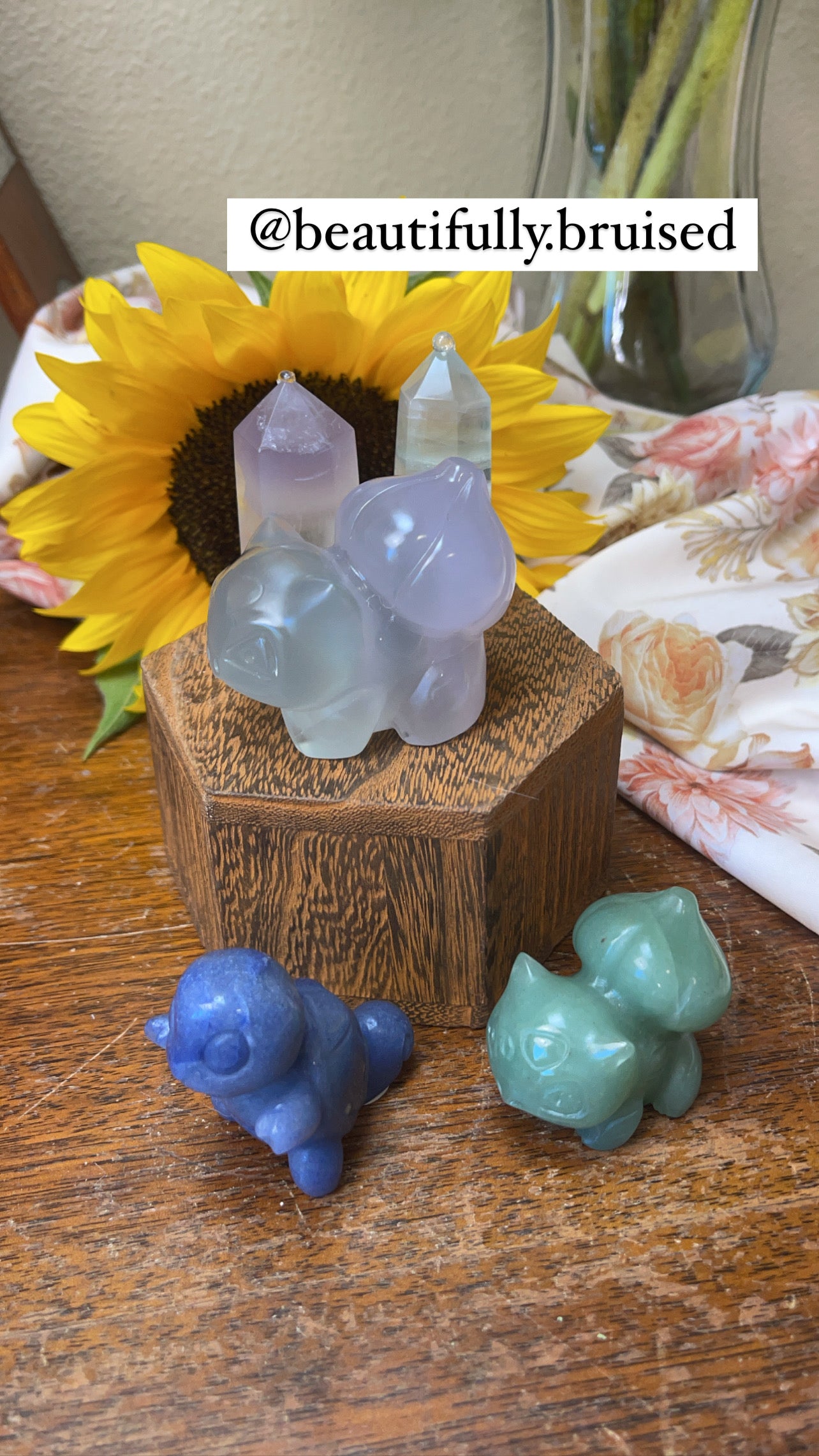 Crystal bundle for @Beautifully.bruised