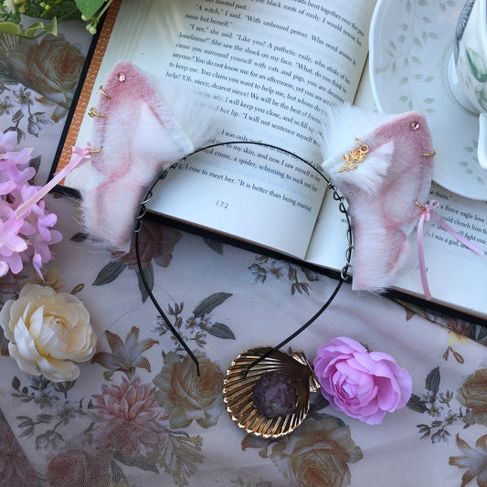 “Juliet” Kitten Ears (White)✨🍃