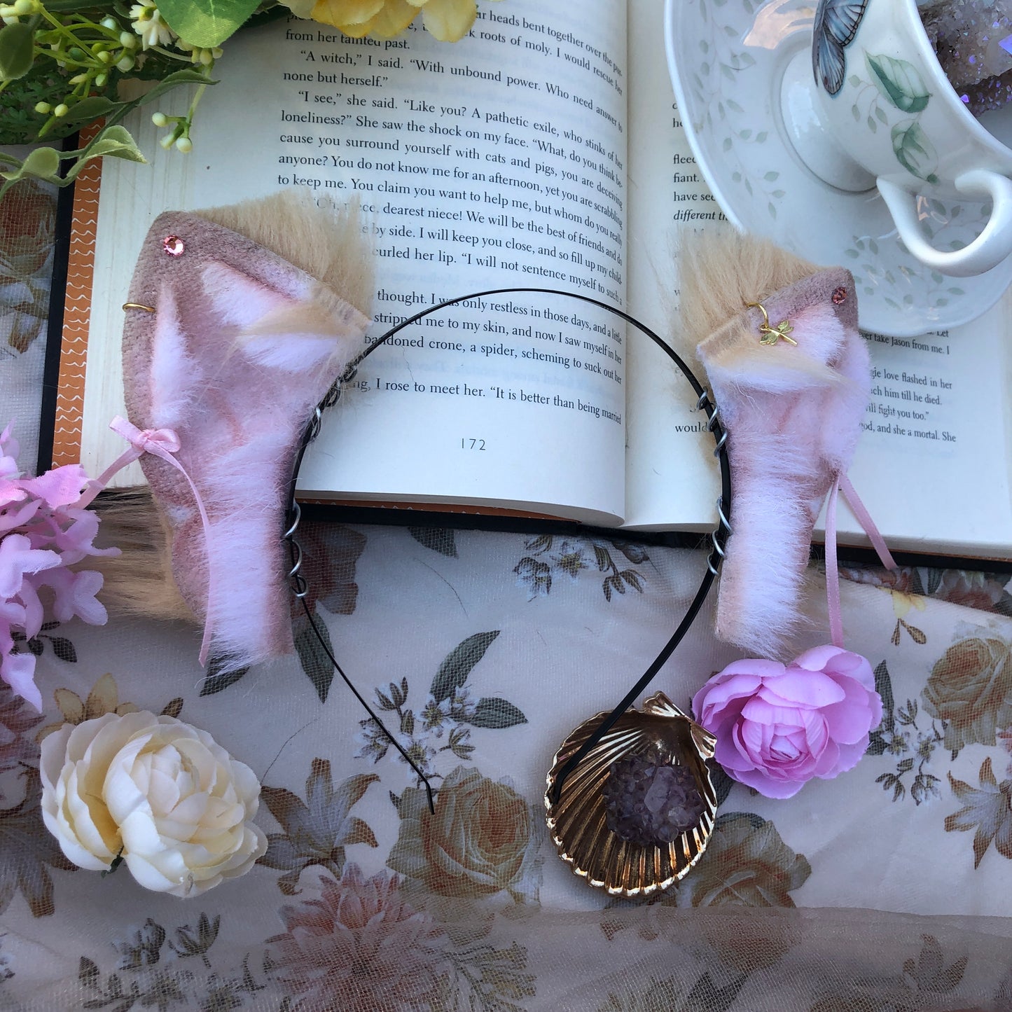 “Summer Air” Baby Foxkit Ears (Blonde)✨🍃
