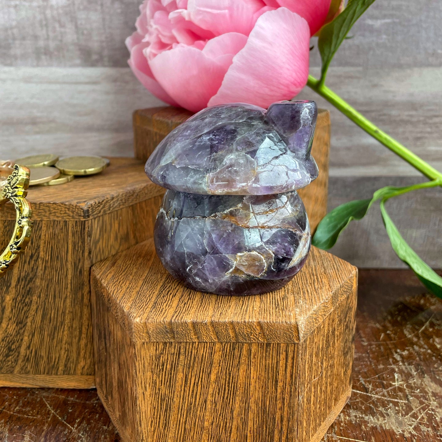 Dream Amethyst Mushroom Hut