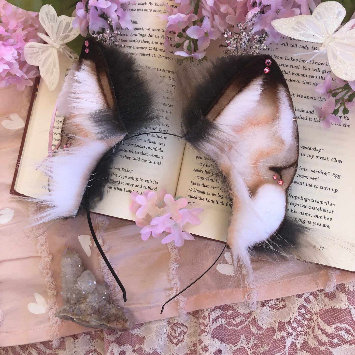 ‘Demerara Sugar’ Wolf Ears (Pink)✨🌿