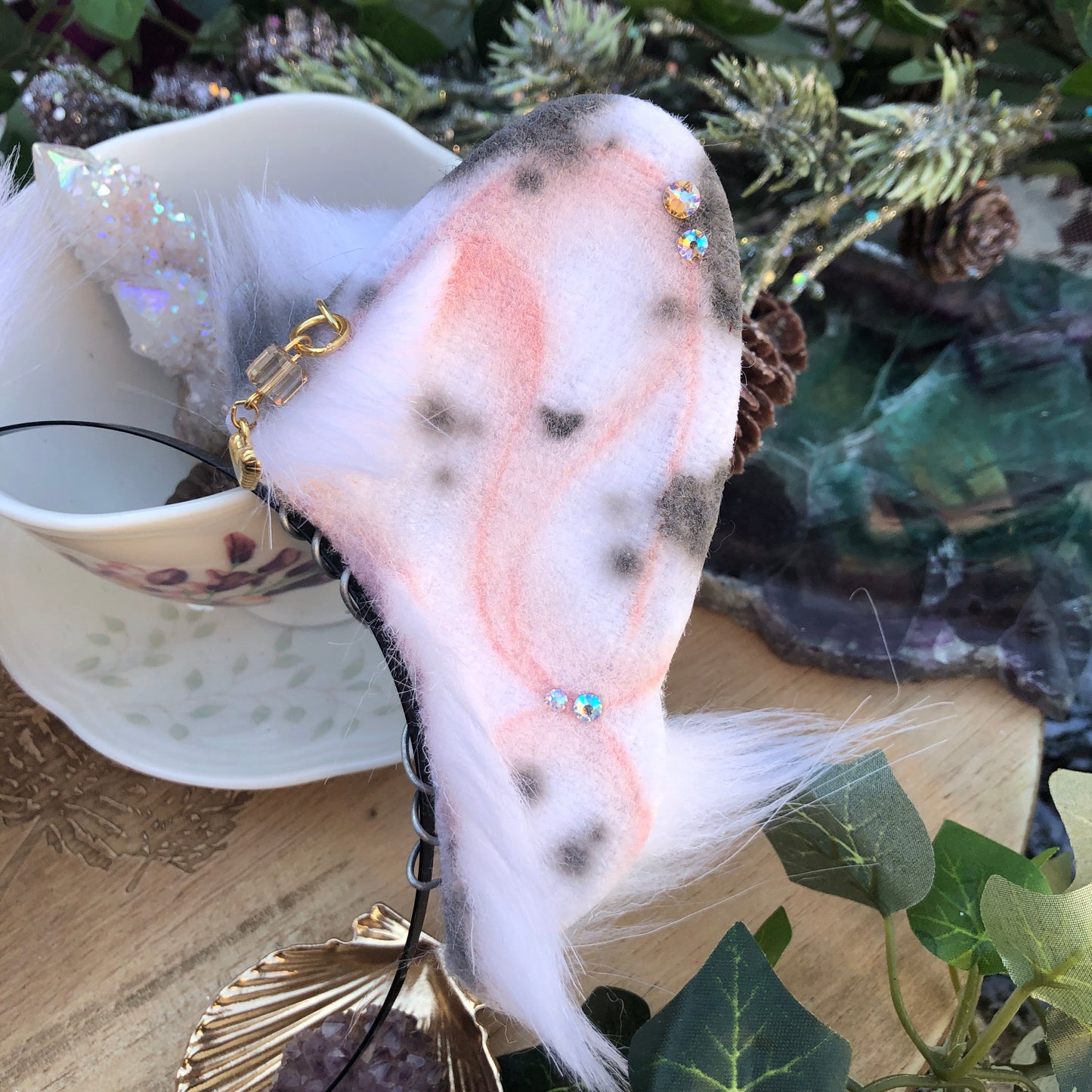 ‘A Universe Away’ Grey Frenchie Ears ✨🍃