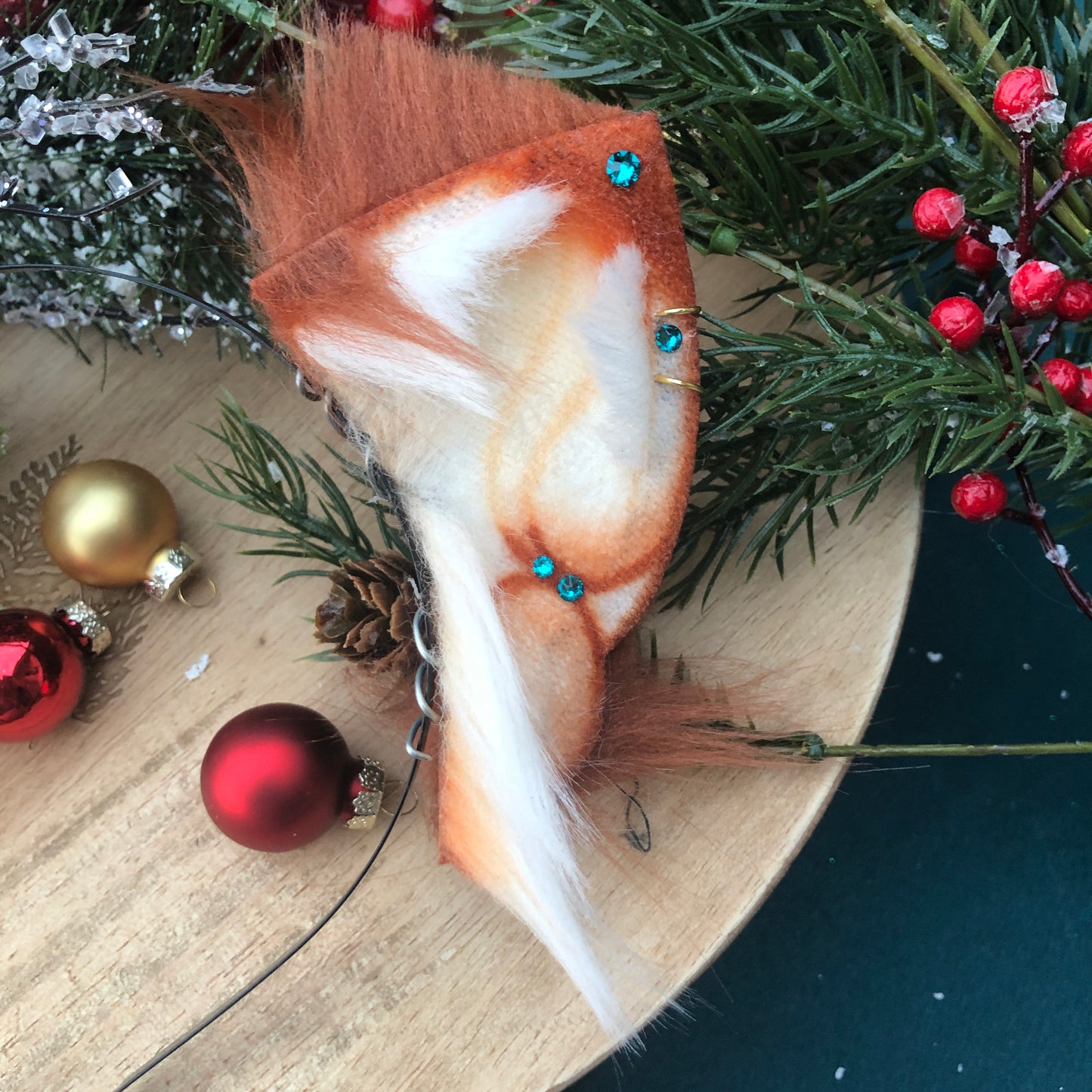 Gingerbread Baby Foxkit Ears ✨🌲