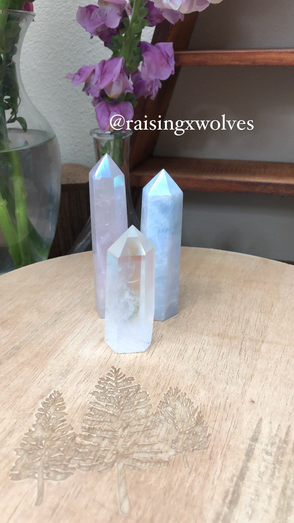 Crystal bundle for @Raisingxwolves