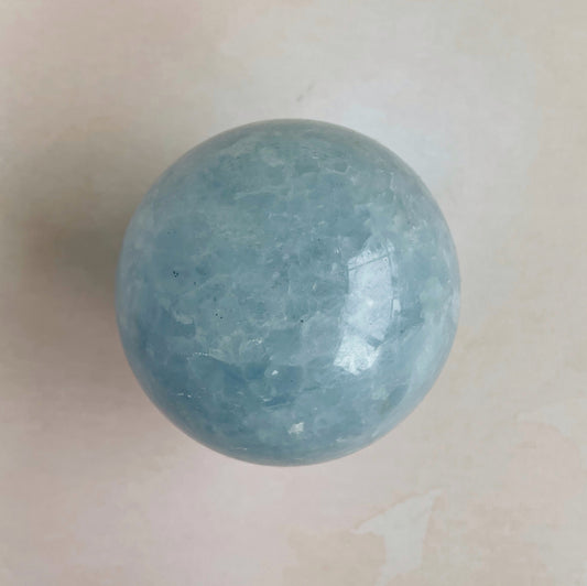 Blue Calcite Sphere
