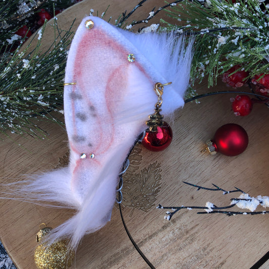 White Small Feline Ears ✨🌿