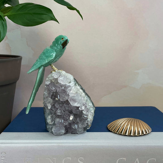 Green Aventurine Parrot