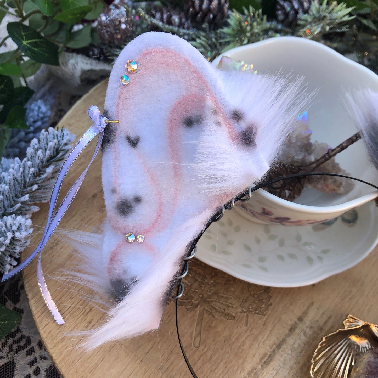 ‘A Universe Away’ Grey Frenchie Ears ✨🍃