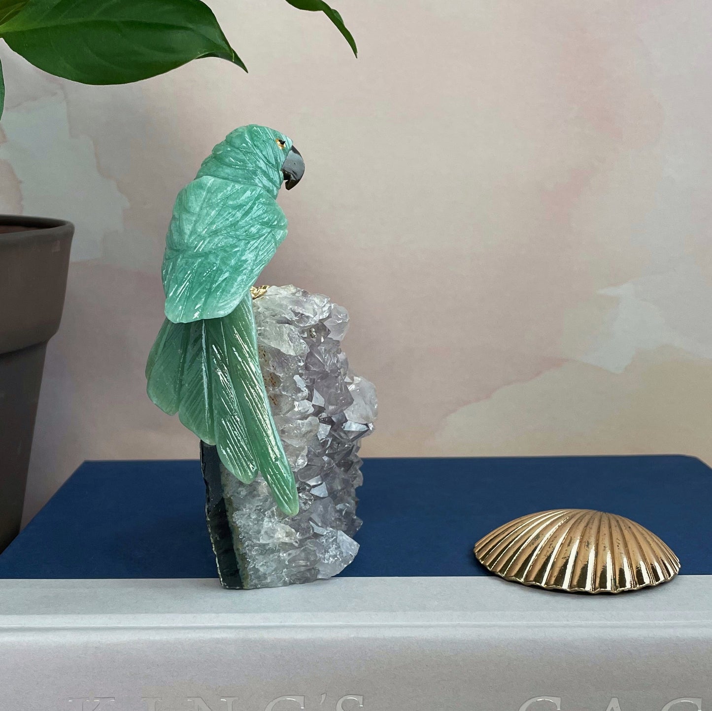 Green Aventurine Parrot
