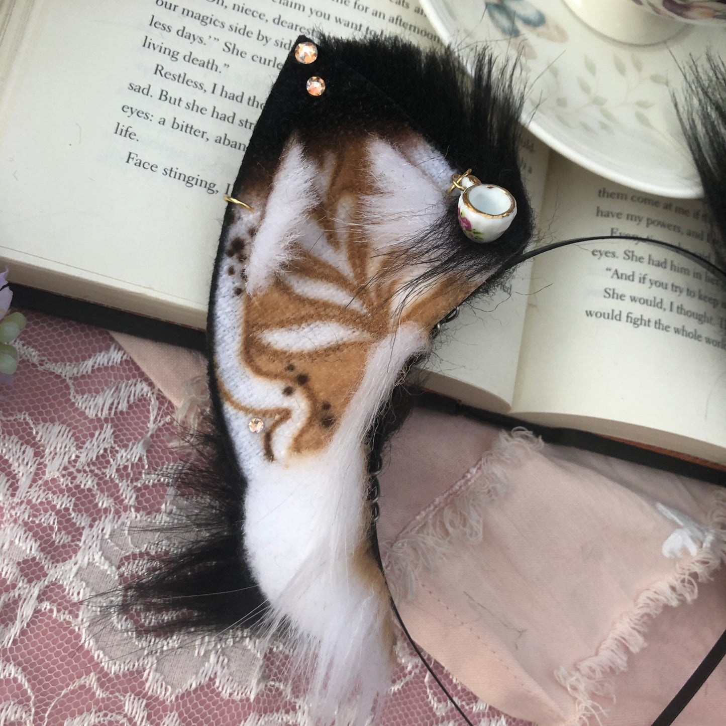 “Cappuccino” Fox Kit Ears ✨🌿