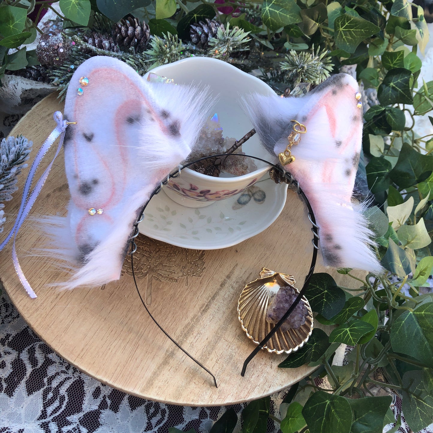 ‘A Universe Away’ Grey Frenchie Ears ✨🍃