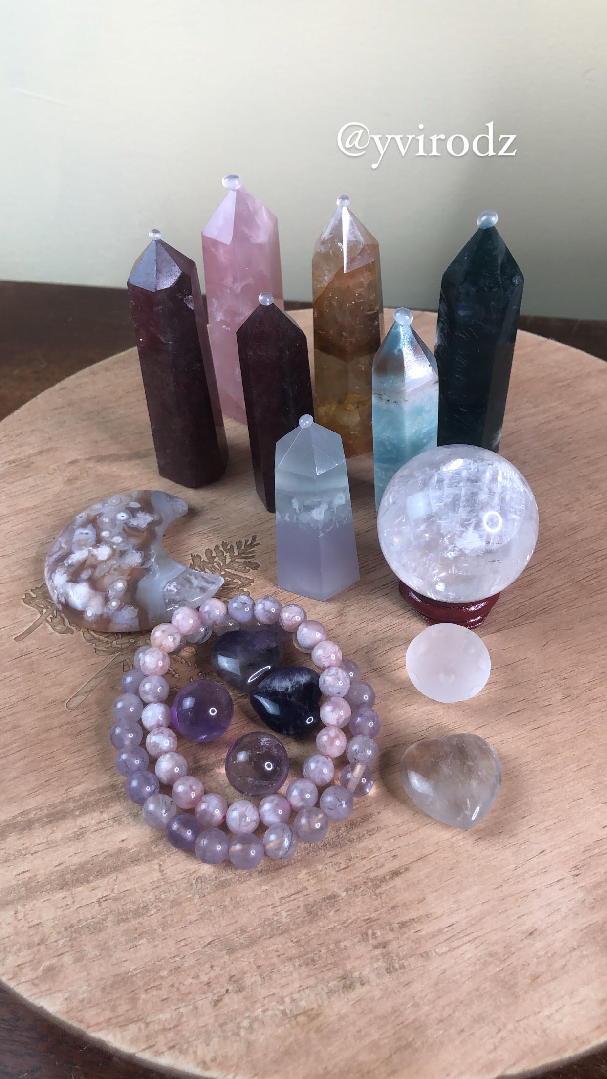 Crystal bundle for @yvirodz