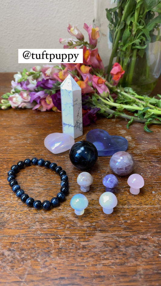 Crystal bundle for @Tuftpuppy