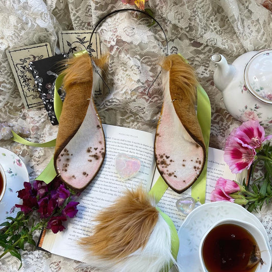 AUCTION ITEM! ‘Garden Party’ Lop Bunny Set