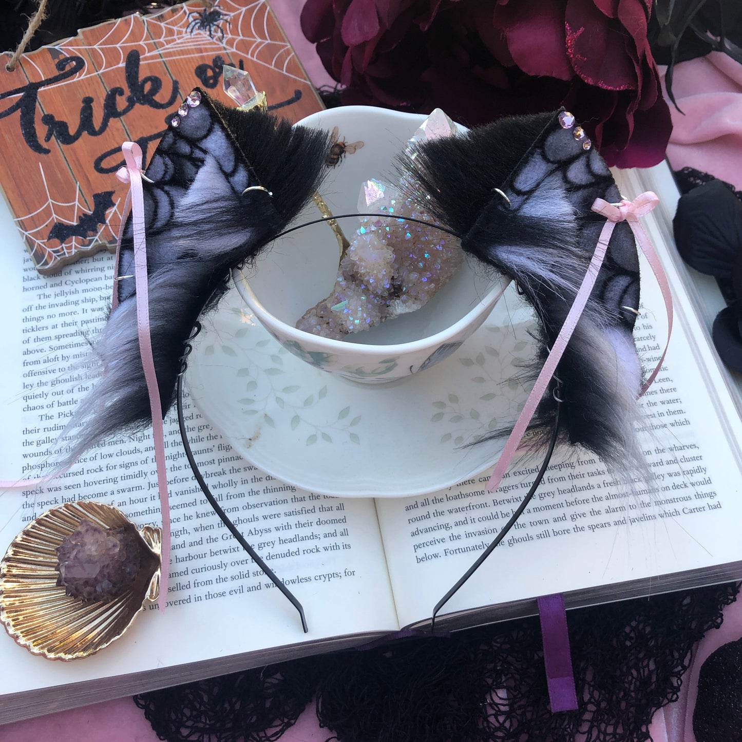 ‘Entangled’ Baby Kitten Ears for @furryemporium🎃✨🌿