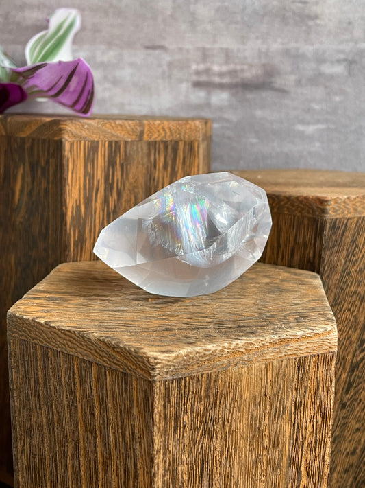 Rainbow Rose Quartz Gem