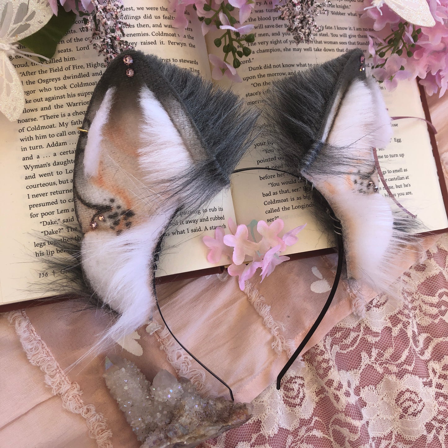 ‘Smokey Grey’ Wolf Ears ✨🌿