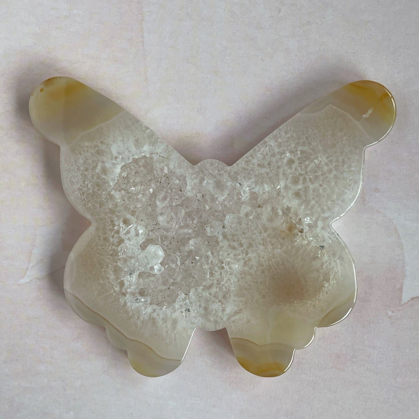 Druzy Agate Butterfly