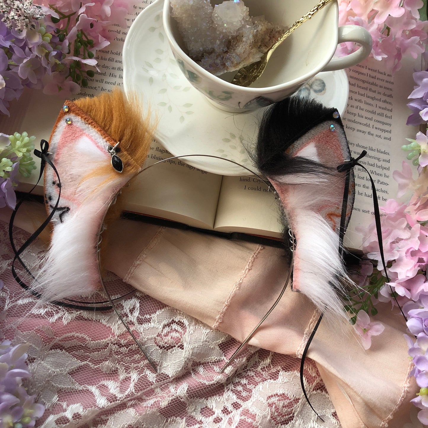 Mismatched Petite Kitten Ears ✨🌿