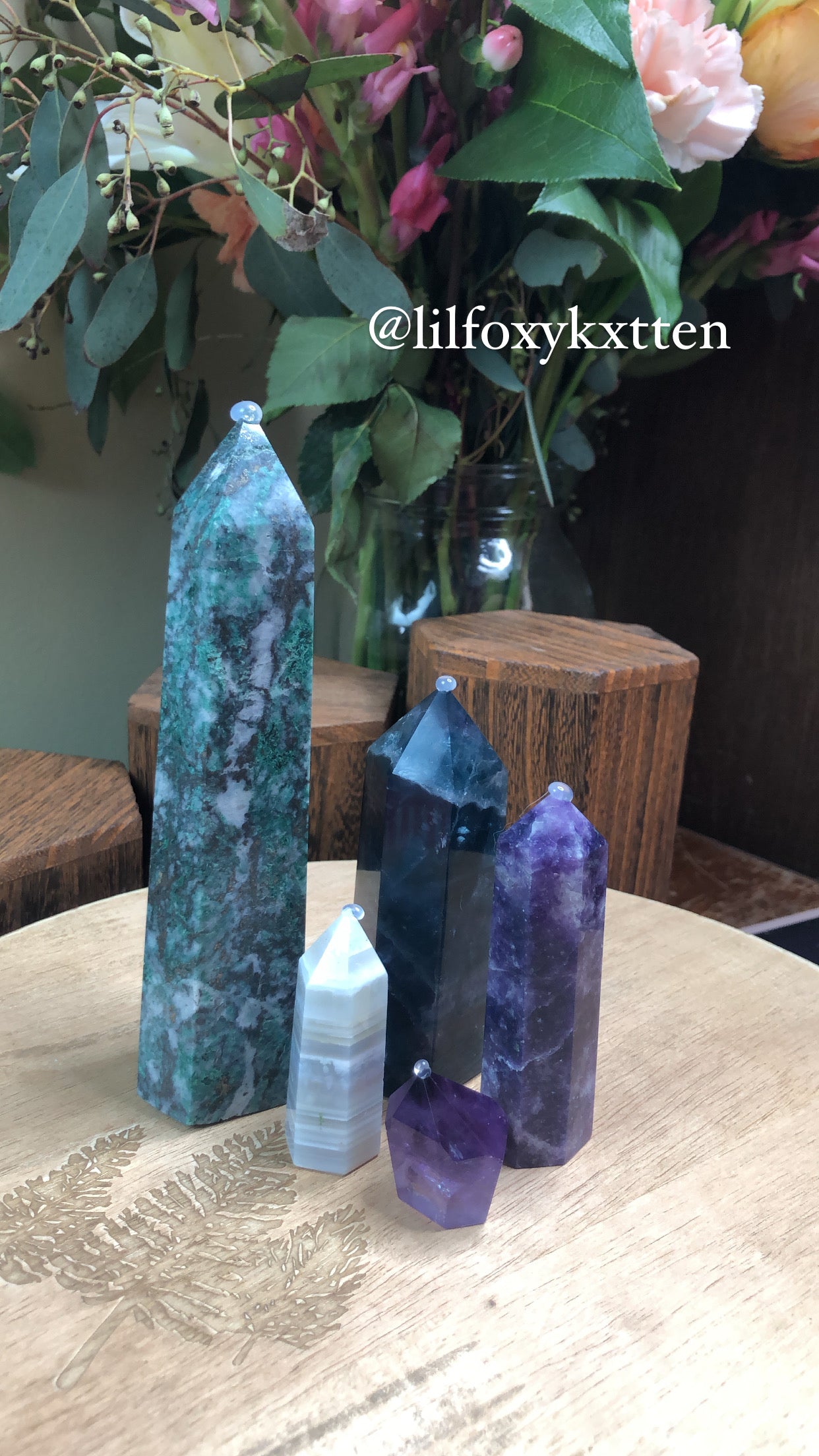 Crystal bundle for @Lilfoxykxtten