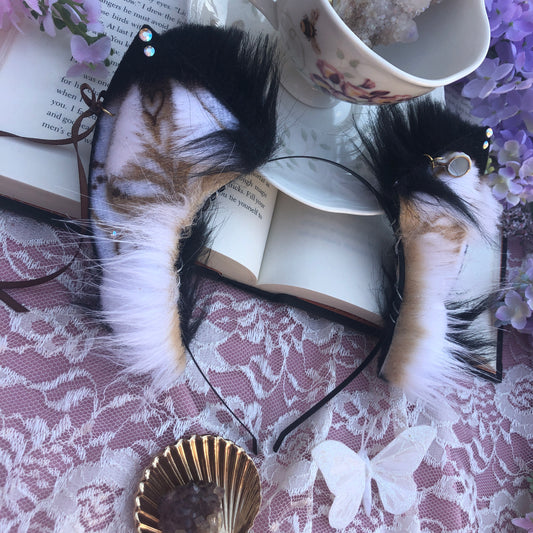“Cappuccino” Fox Kit Ears for Luciana ✨🌿
