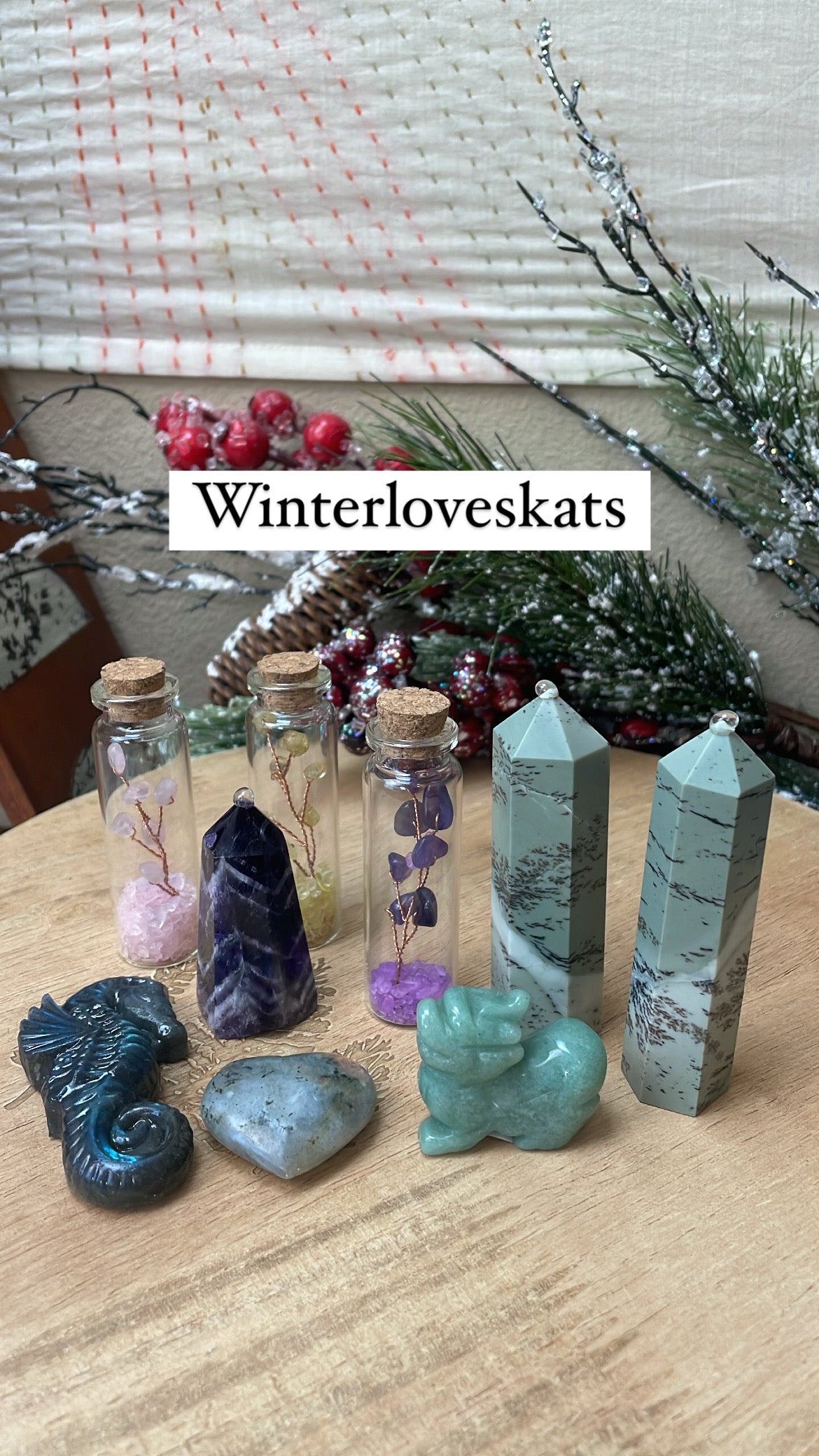 Crystal bundle for @Winterloveskats