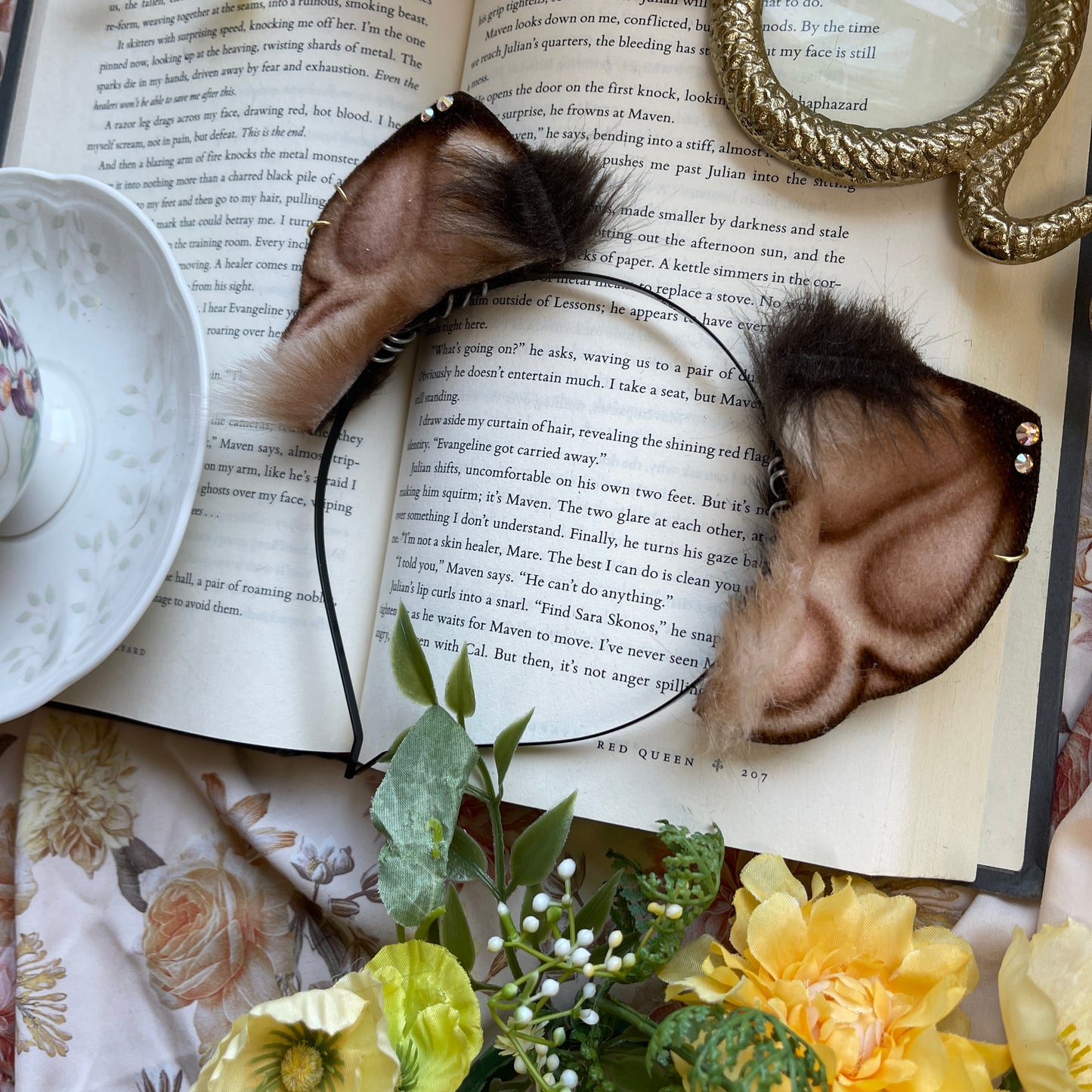 Brown Foxkit Ears 🍁✨