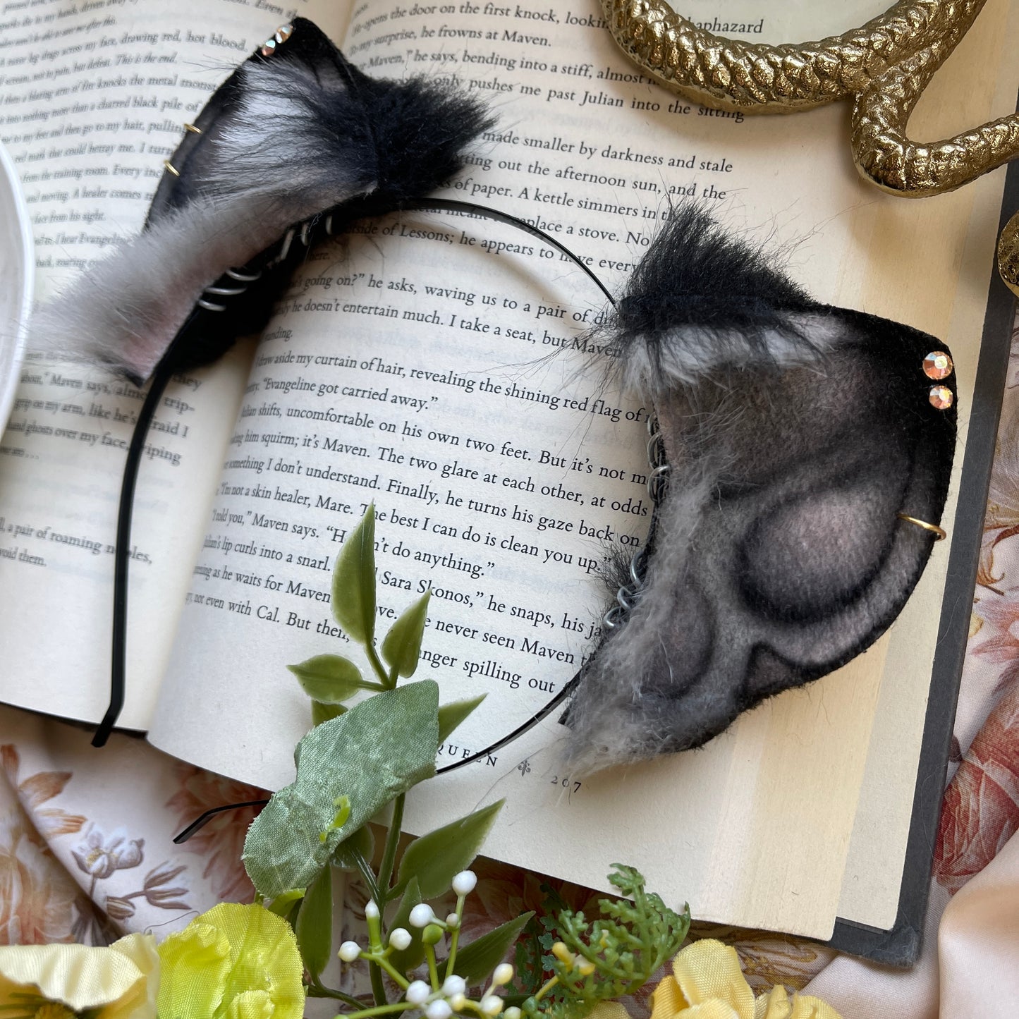 Black Foxkit Ears 🍁✨