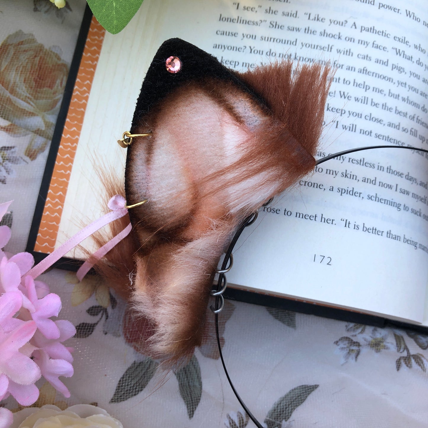 “To The Garden” Kitten Ears (Red Fox)✨🍃
