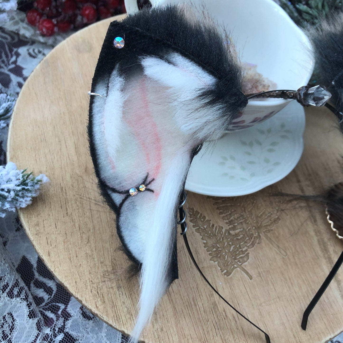 Black Foxkit Ears ✨🌲