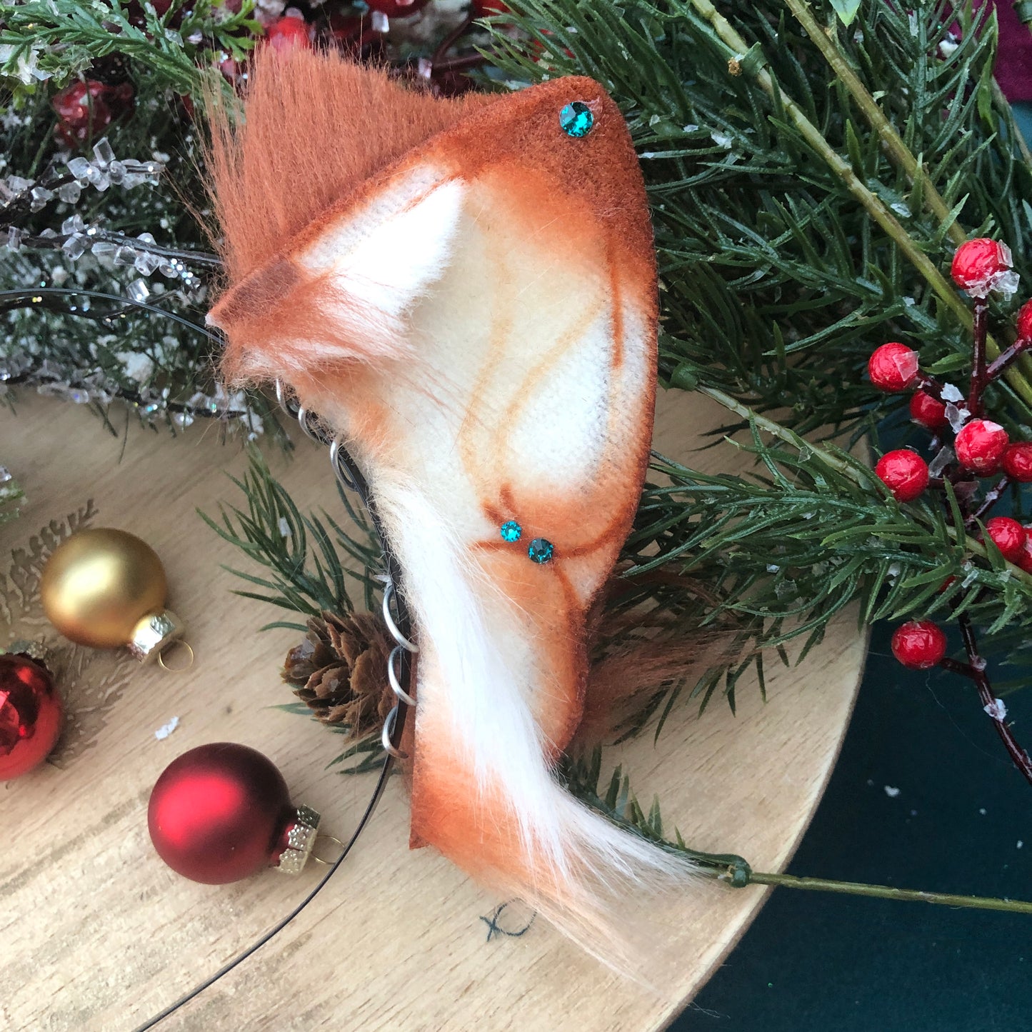 Gingerbread Small Feline Ears ✨🌲