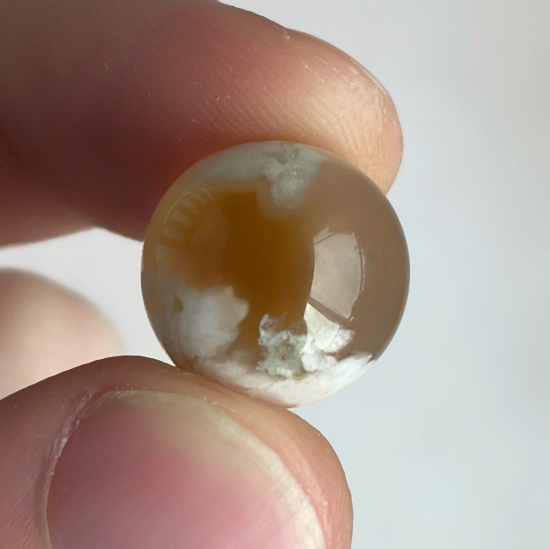 Flower Agate Mini Sphere