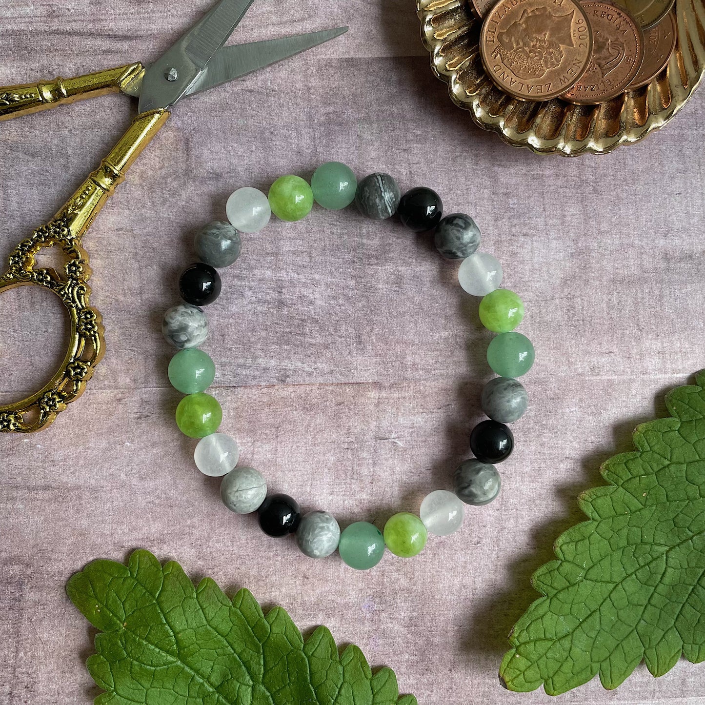 Aromantic Pride Bracelet