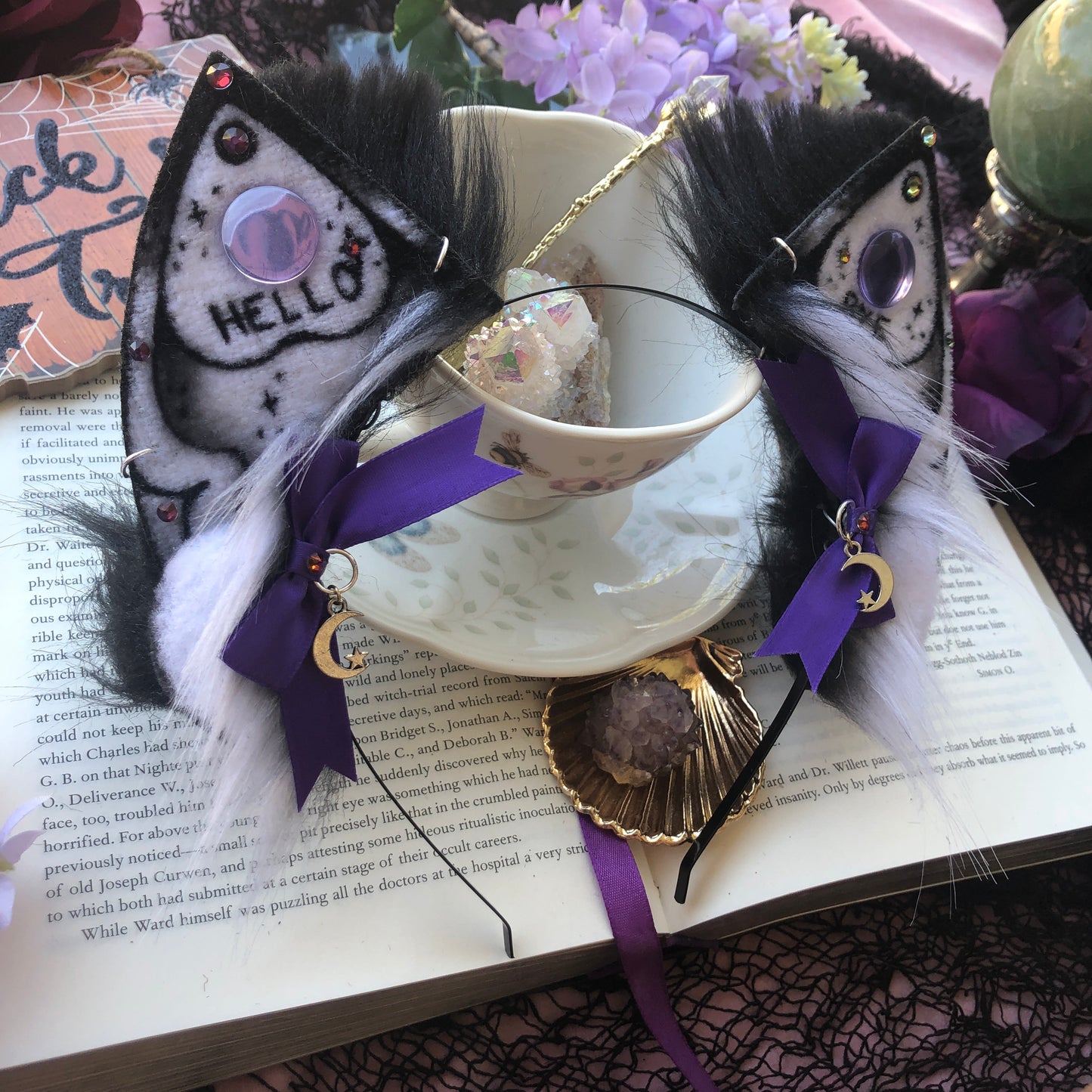 ‘Spellbound’ Spirit Board Kitten Ears for @pomma.granet 🔮✨🌿