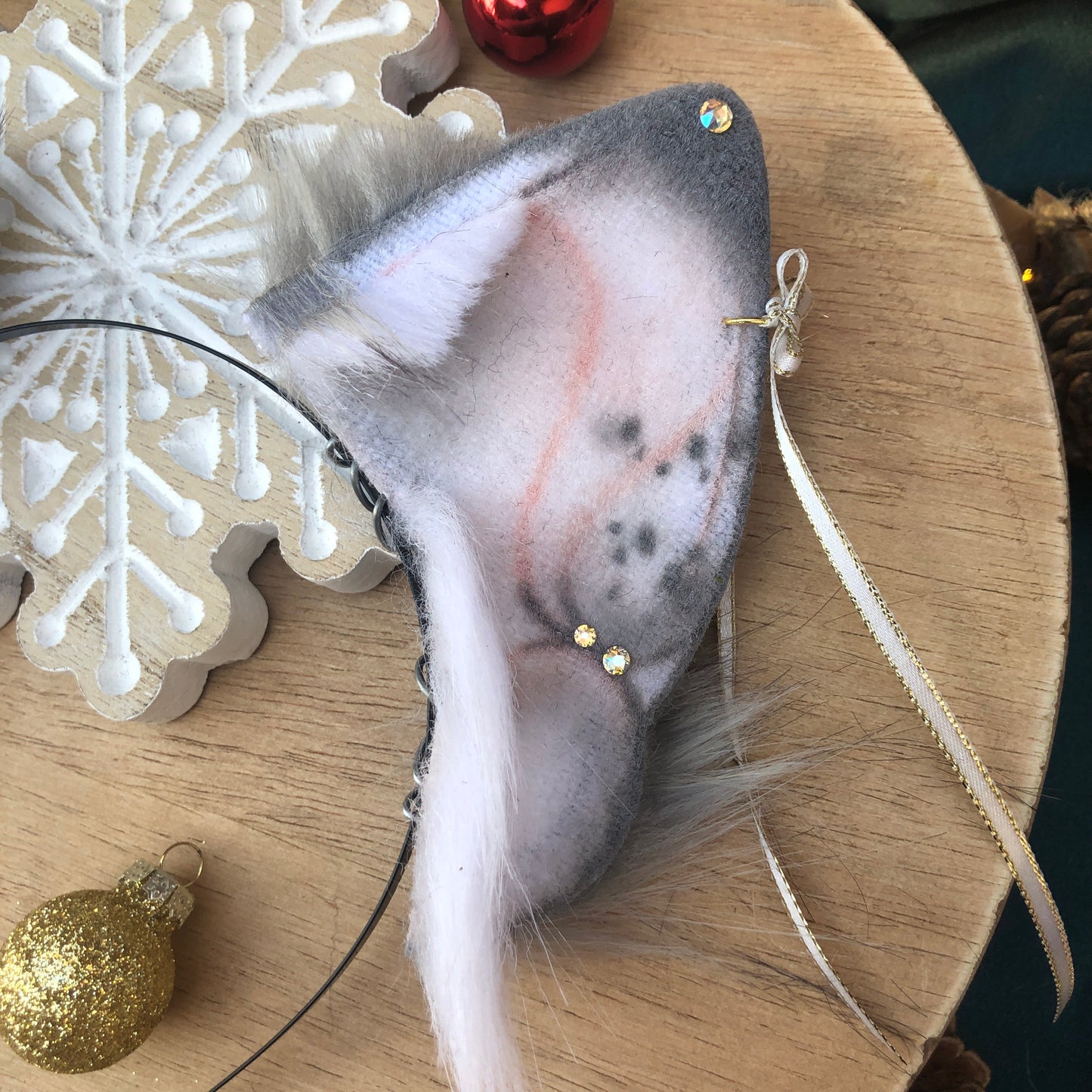 Grey Feline Ears ✨🌿