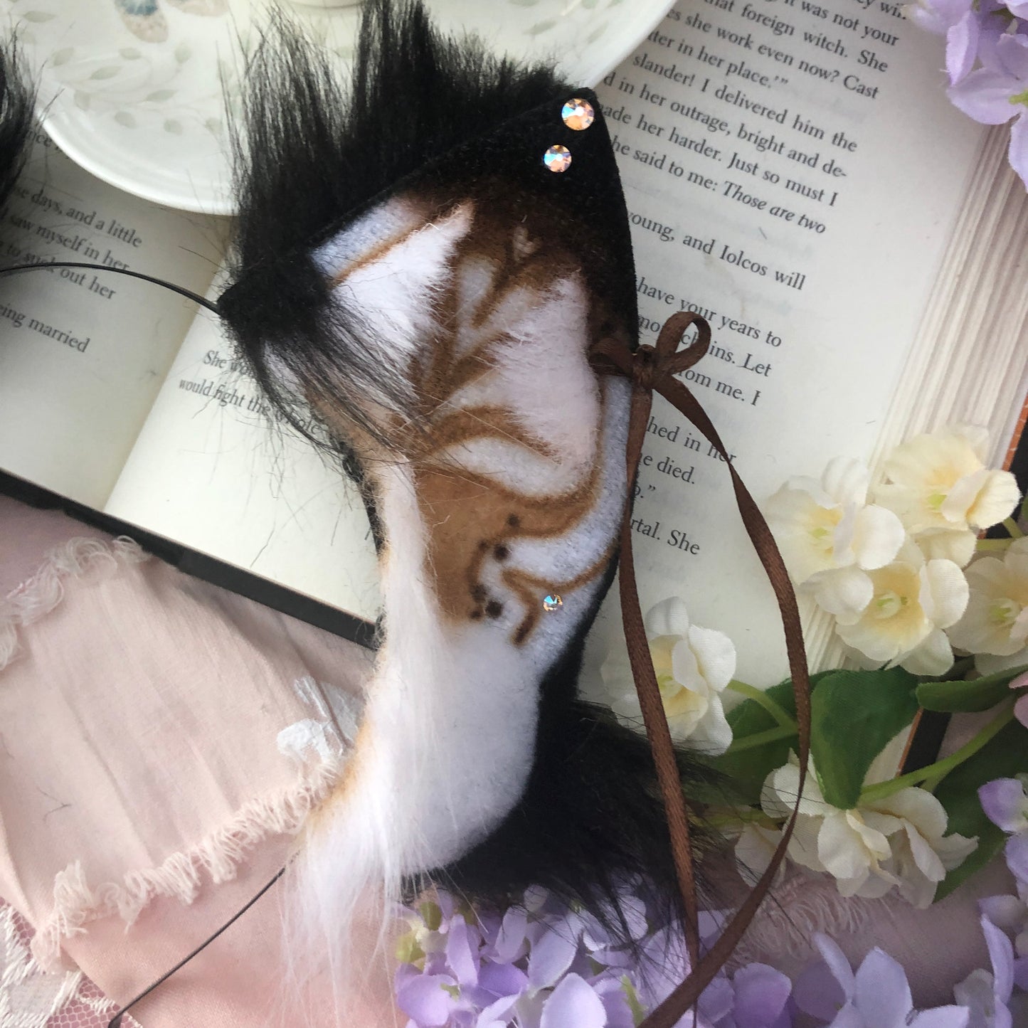 “Cappuccino” Fox Kit Ears ✨🌿