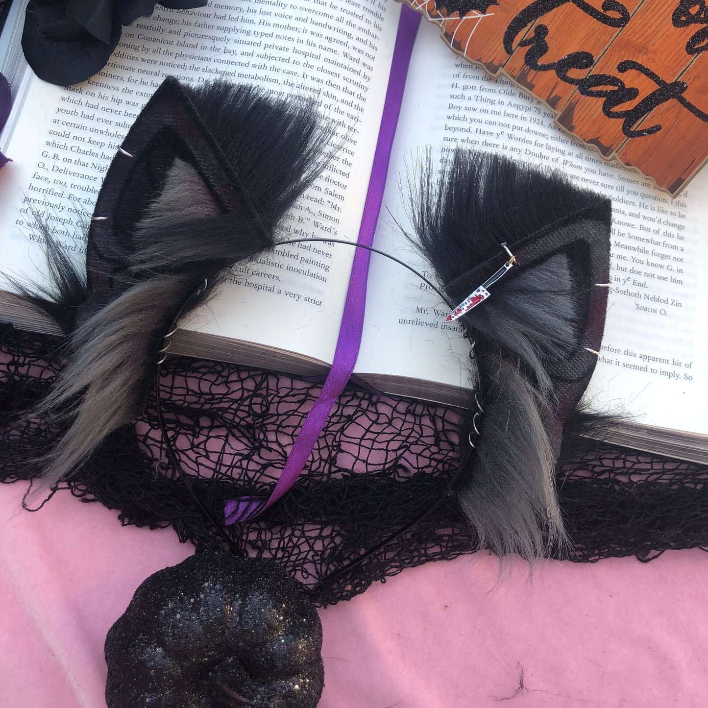 Bloodstained Petite Kitten Ears 🎃✨🌿