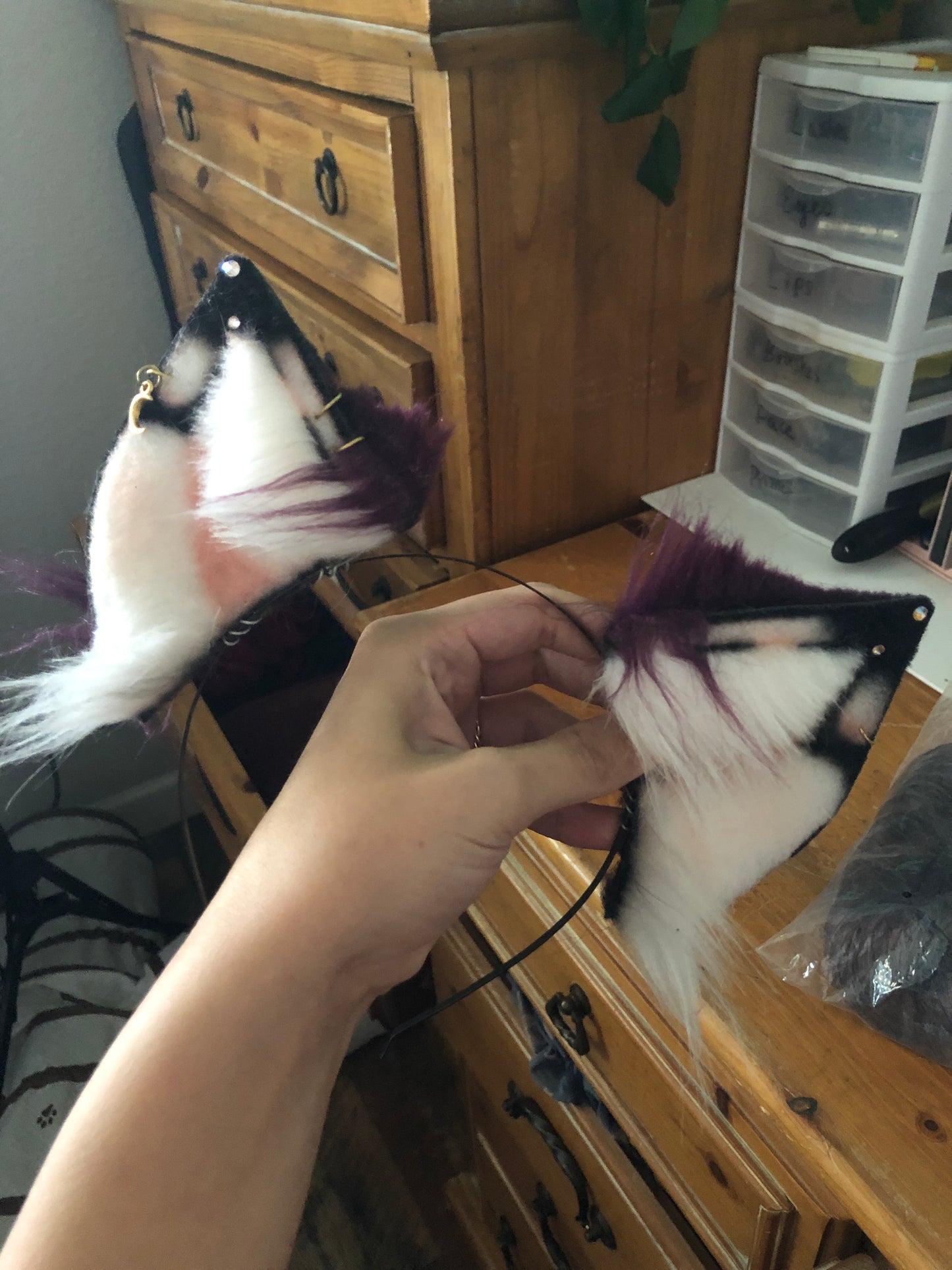 Plum Fox Ears for Dani✨