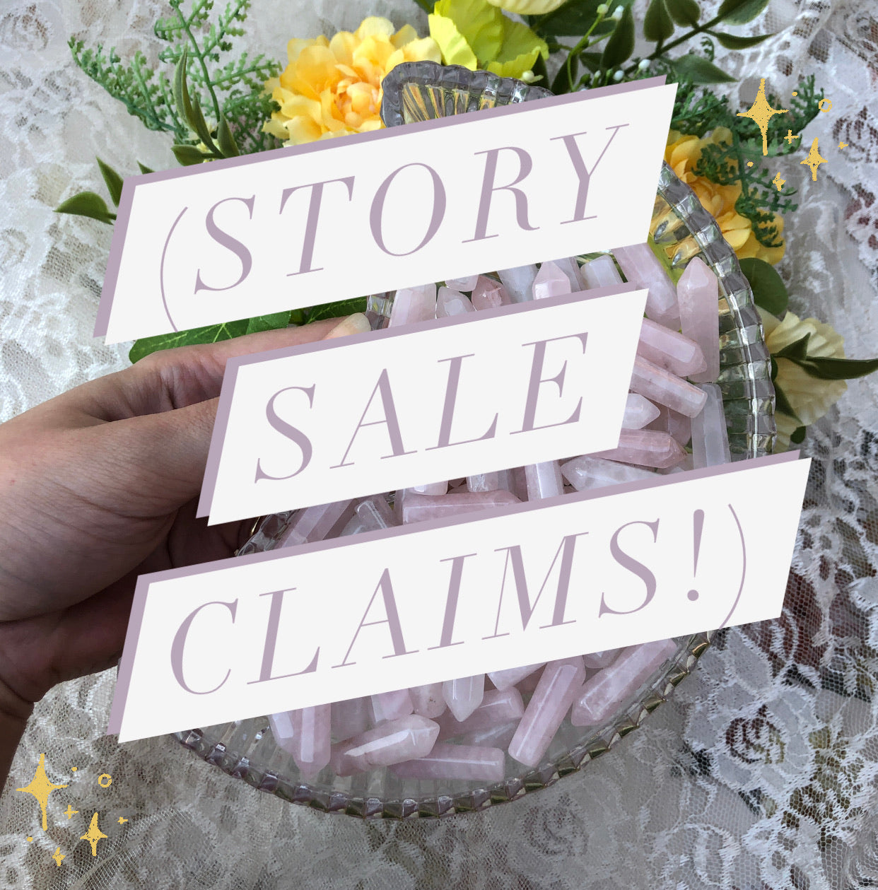 Crystal bundle for @hanimepuppi