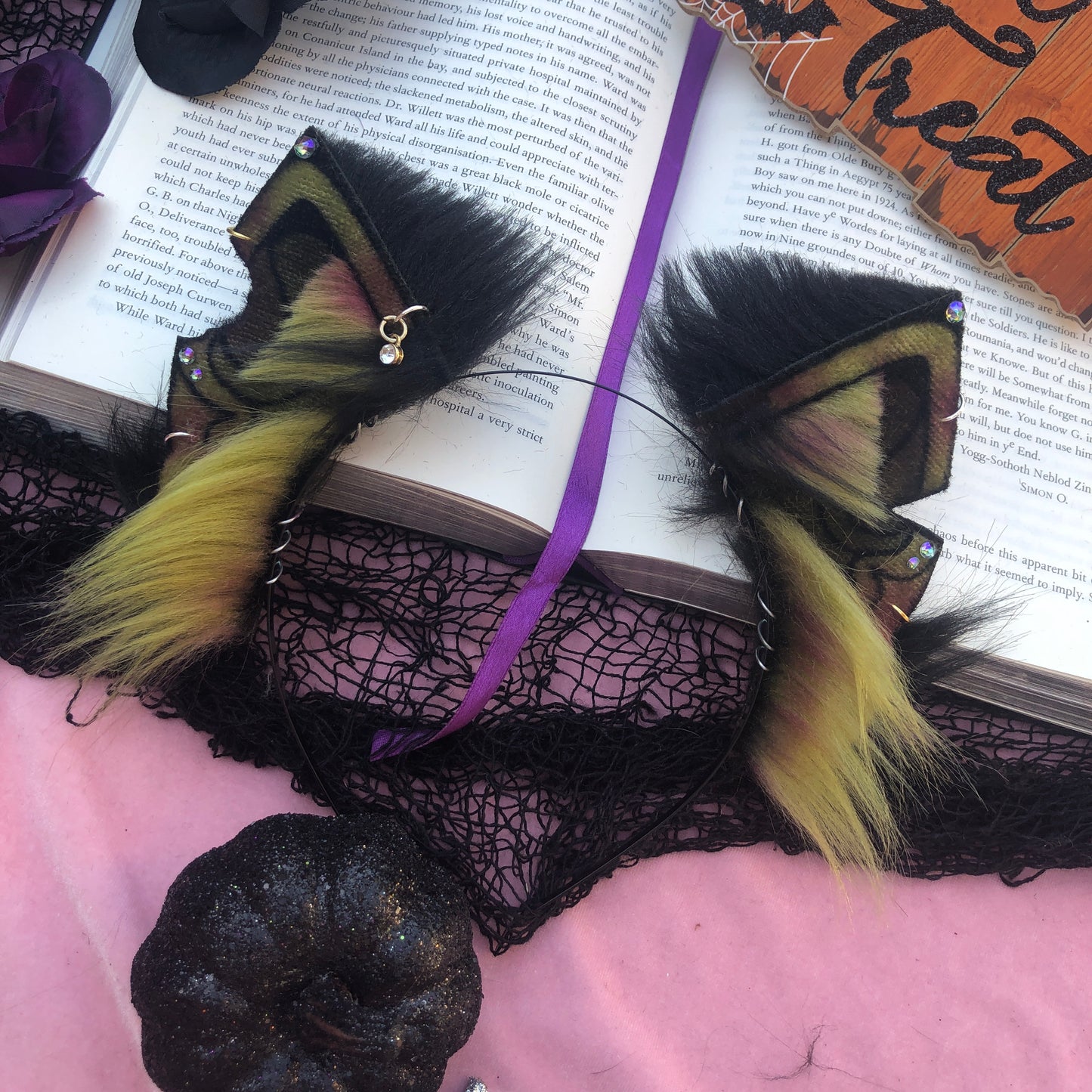 Zombie Petite Kitten Ears 🎃✨🌿