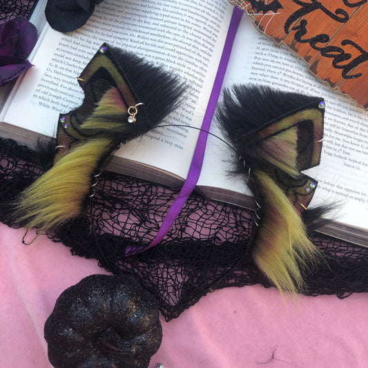 Zombie Petite Kitten Ears 🎃✨🌿