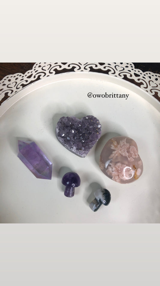 Crystal bundle for @owobrittany